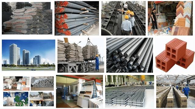 Vật liệu xây dựng ảnh hưởng đến giá dịch vụ xây nhà trọn gói